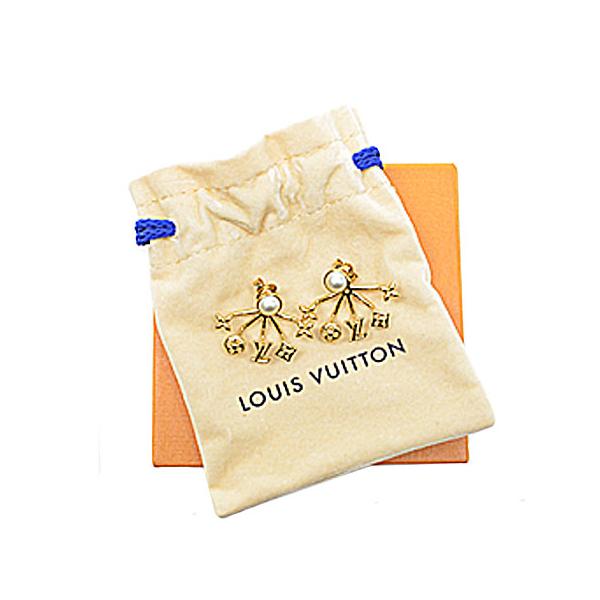 ルイ ヴィトン LOUIS VUITTON ピアス ブックル ドレイユ クルーザー