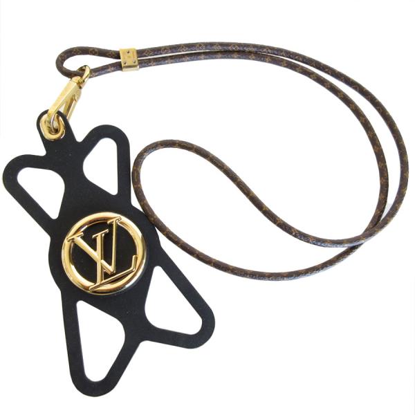 極美品) ルイ ヴィトン スマートフォンホルダー モノグラム ルイーズ LOUIS VUITTON （未使用 展示品）ルイ ヴィトン フォンホルダー