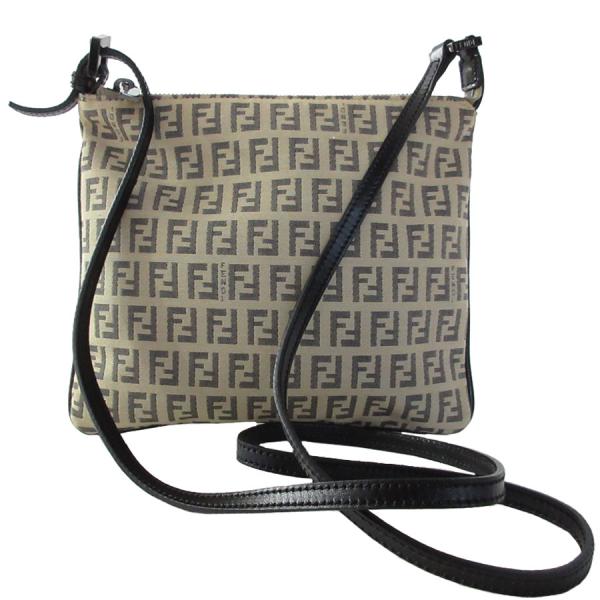 FENDI フェンディ 斜め掛けショルダーバッグ ズッキーノ