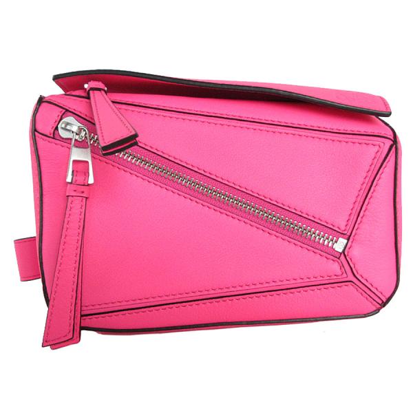 LOEWE ロエベ ボディバッグ パズル バムバッグ ミニ レザー