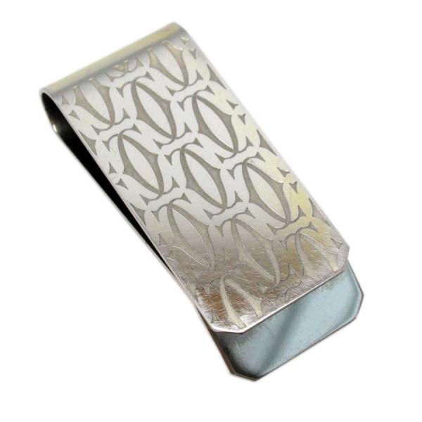Cartier カルティエ CARTIER マネークリップ 2C メタル シルバー