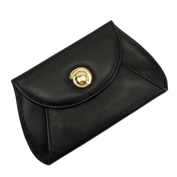 Cartier（カルティエ） ポーチ マルチケース レザー ブラック