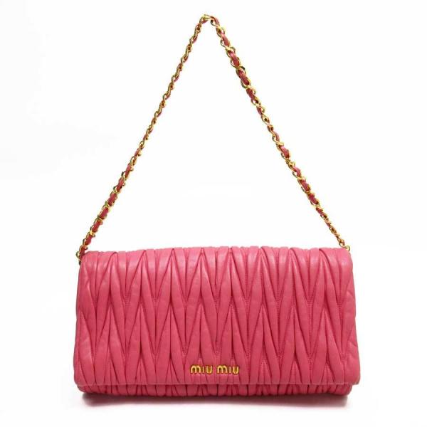 miu miu（ミュウミュウ） チェーンショルダーバッグ クラッチバッグ