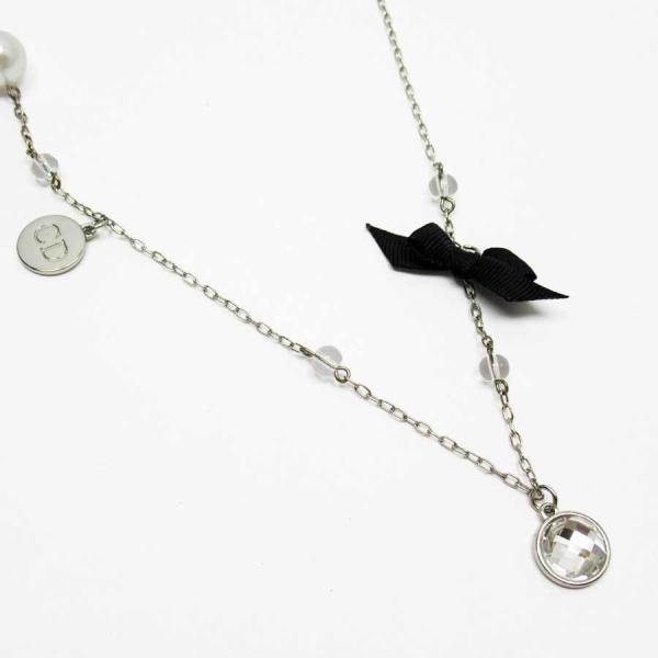 Christian Dior クリスチャンディオール ネックレス 金属素材x