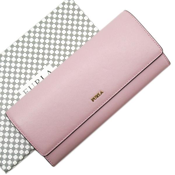 FURLA（フルラ） 長財布 レザー ピンク : ブランドバリュー - 通販