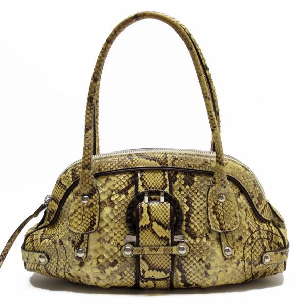 サルバトーレフェラガモ レザーショルダーバッグ ベージュ サルヴァトーレフェラガモ Salvatore Ferragamo ショルダーバッグ