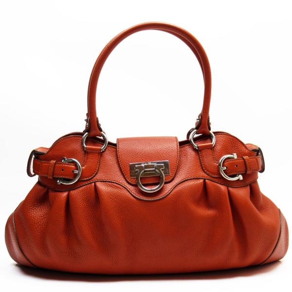 サルヴァトーレフェラガモ ガンチーニハンドバッグ FERRAGAMO（フェラガモ） Salvatore Ferragamo サルヴァトーレ
