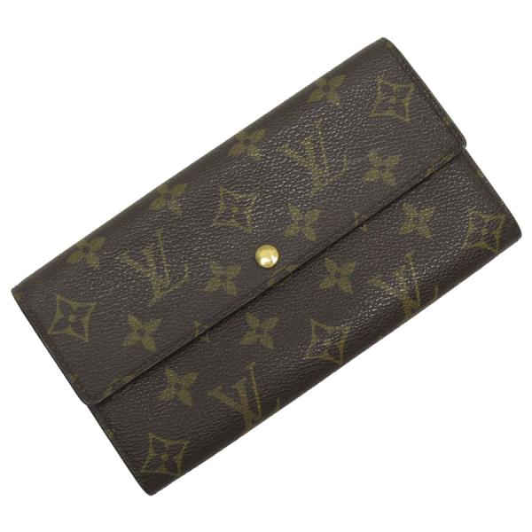 美品 ルイヴィトン ポルトフォイユサラ モノグラム ブラウン 現行モデル 長財布 LOUIS VUITTON 【新品】ルイヴィトン 長財布 モノグラム