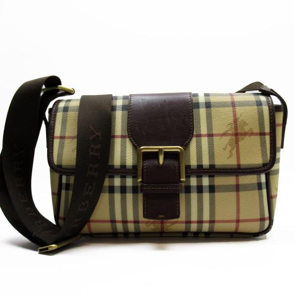 BURBERRY（バーバリー） 斜め掛けショルダーバッグ ノバチェック PVC 