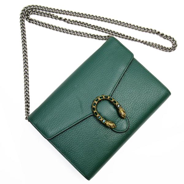GUCCI（グッチ） ウォレットチェーン 斜め掛けショルダーバッグ