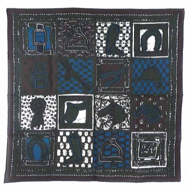 エルメス HERMES カレ スカーフ Le Boubou H HERMES】【Le Boubou H】【フランス製】エルメス『カレ70