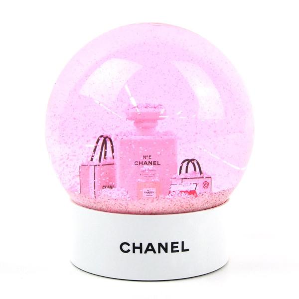 CHANEL シャネル スノードーム ガラスxプラスチック ホワイトx