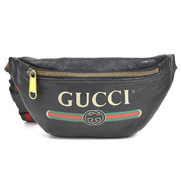 GUCCI（グッチ） ボディバッグ ウエストポーチ シェリーライン レザー