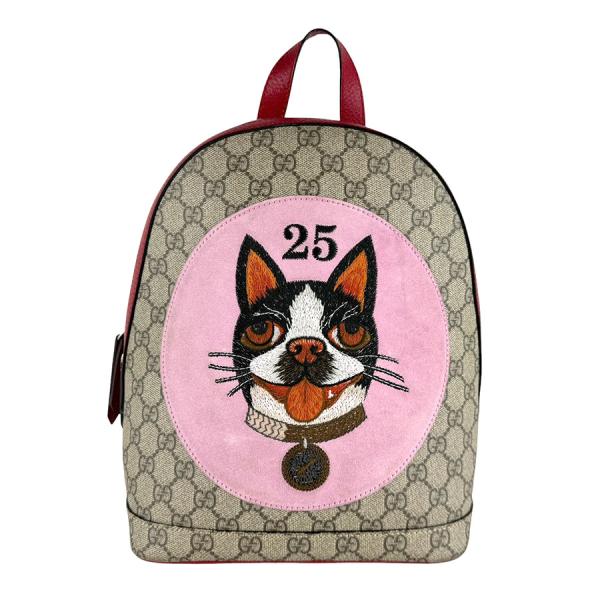 GUCCI（グッチ） リュック ボスコ GGスプリームキャンバス ブラウン