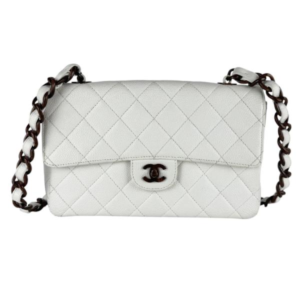 CHANEL（シャネル） ショルダーバッグ キャビアスキンレザー/ウッド