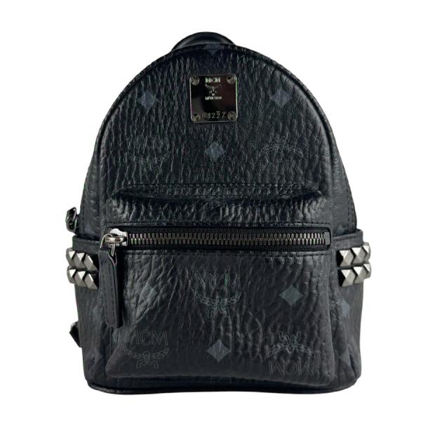 MCM（エムシーエム） エム シー エム リュック レザー ブラック