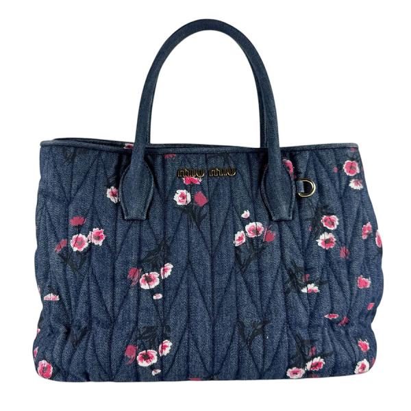 miu miu（ミュウミュウ） ハンドバッグ ショルダーバッグ デニム