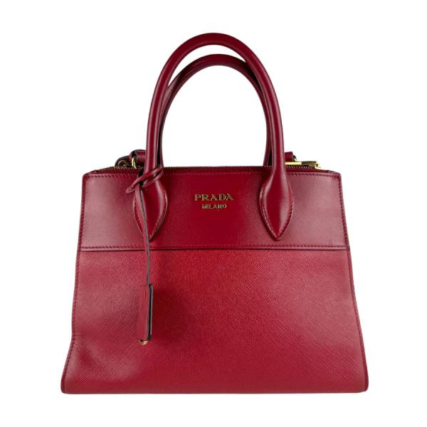 PRADA（プラダ） ハンドバッグ ショルダーバッグ レザー レッド