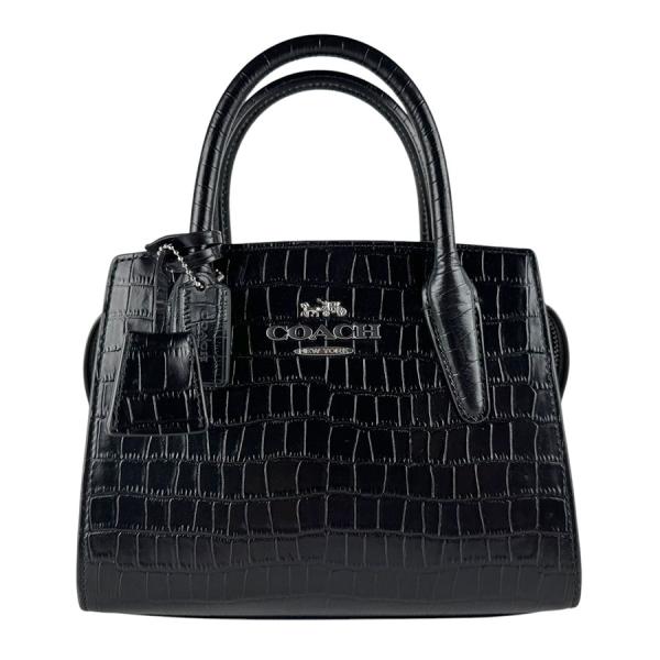 コーチ　COACH　ブラック　ショルダーバッグ　 ハンドバッグ COACH（コーチ） ハンドバッグ ショルダーバッグ 型押しレザー