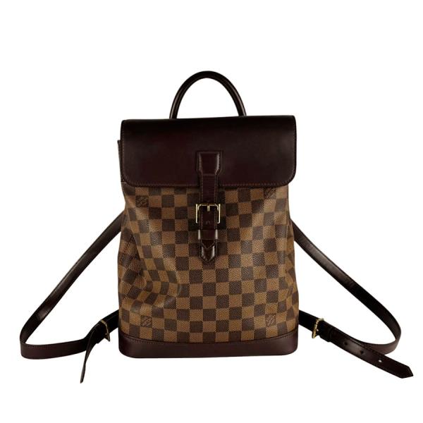 【訳あり】ルイヴィトン　ダミエ　ソーホー　リュック　ブラウン LOUIS VUITTON（ルイ・ヴィトン） ルイ ヴィトン リュック ダミエ