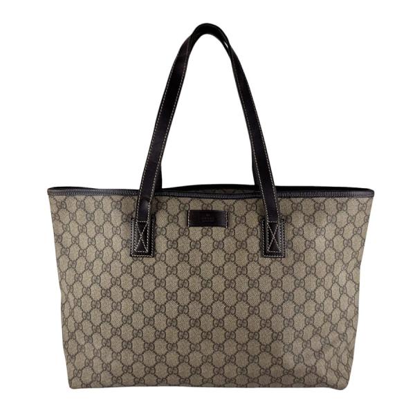 GUCCI（グッチ） トートバッグ GGスプリームキャンバス/レザー