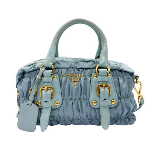 PRADA プラダ ハンドバッグ ショルダーバッグ ナイロン/レザー