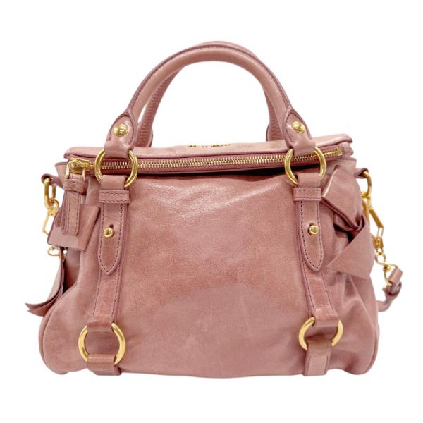 miu ミュウミュウ MIUMIU ハンドバッグ ショルダーバッグ レザー miu ミュウミュウ MIUMIU ハンドバッグ ショルダーバッグ レザー