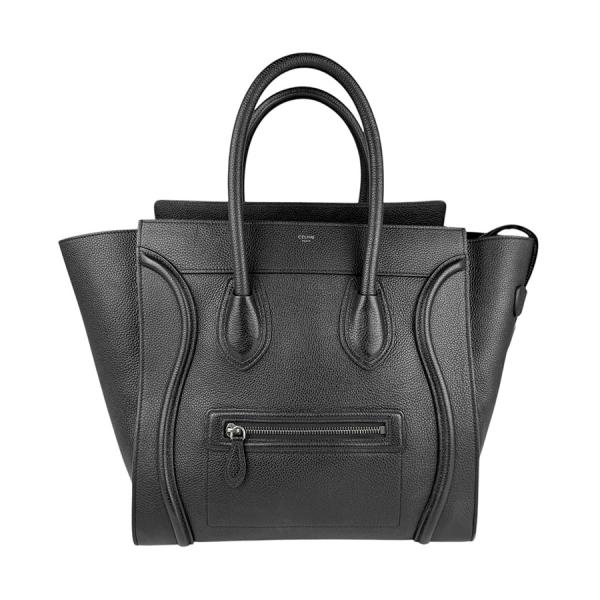 【美品】CELINE セリーヌ ラゲージ ミニショッパー ハンドバッグ レザー CELINE セリーヌ ラゲージミニショッパー ハンドバッグ レザー