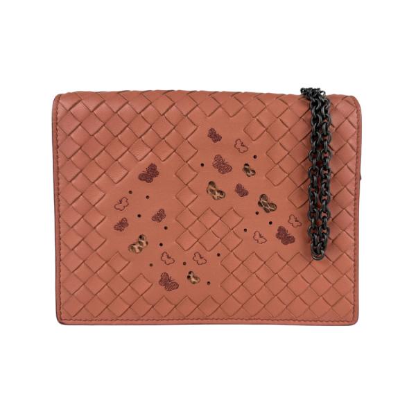 ボッテガヴェネタ BOTTEGAVENETA チェーンウォレット イントレ