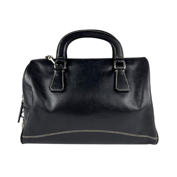 PRADA プラダ ハンドバッグ ショルダーバッグ レザー ブラック