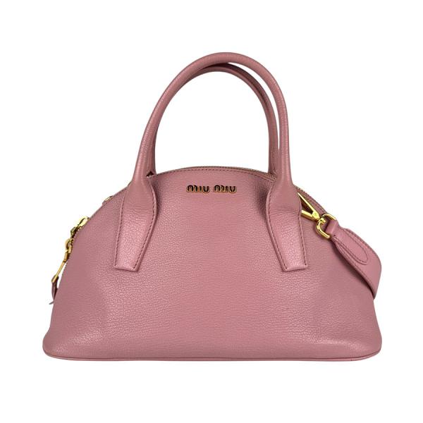 ミュウミュウ MIUMIU　ハンドバッグ 関税負担なし☆MiuMiu ミュウミュウ クロシェ ハンドバッグ