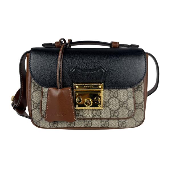 GUCCI（グッチ） ショルダーバッグ GGスプリームキャンバス/レザー