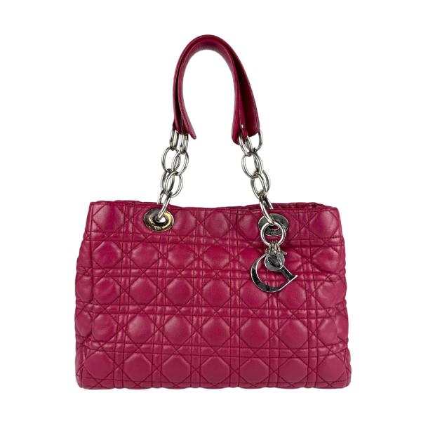 Dior ピンク ハンドバッグ　カナージュ 楽天市場】ディオール レディディオール カナージュ ショルダー