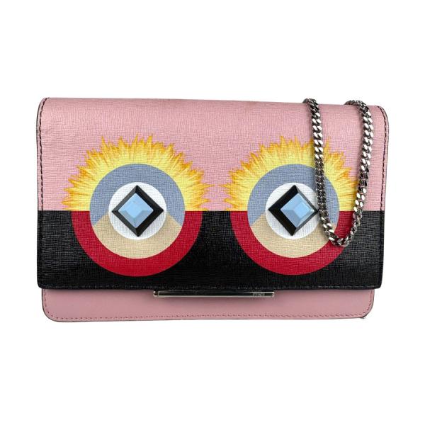 FENDI フェンディ ウォレットチェーン 斜め掛けショルダーバッグ