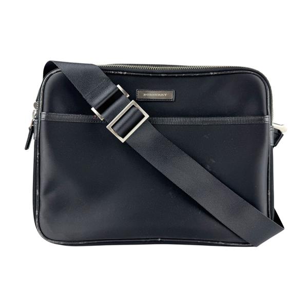 BURBERRY バーバリー ショルダーバッグ ナイロン ブラック