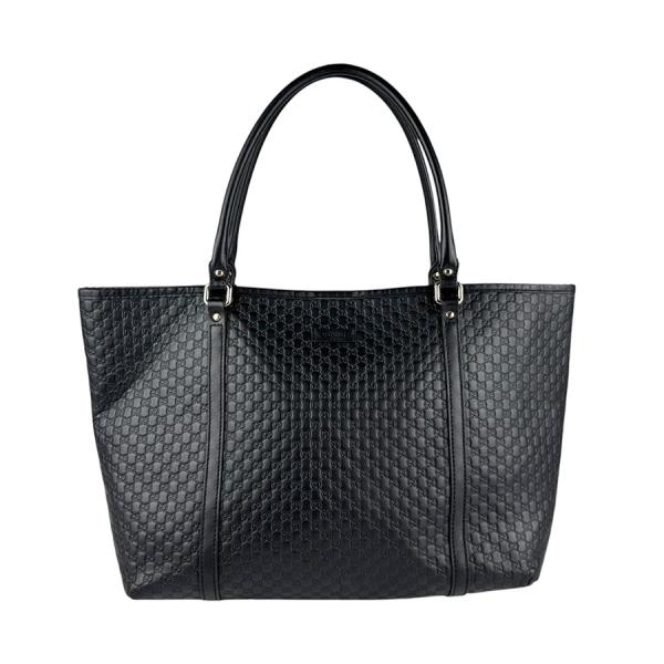 GUCCI グッチ ショルダーバッグ レザー ブラック : ブランド