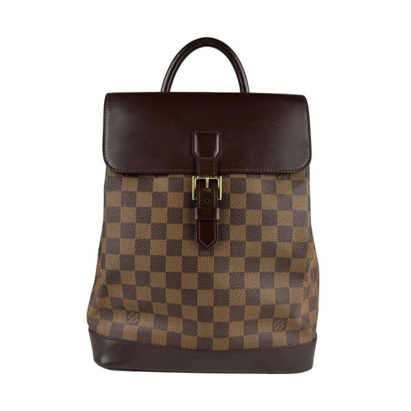 【美品】ルイヴィトン ダミエ エベヌ ソーホー リュックサック LOUIS VUITTON ルイ ヴィトン リュック ソーホー ダミエ