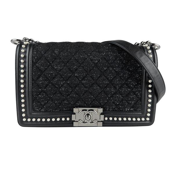 【目を奪うツイード♡】CHANEL ショルダーバッグ CHANEL シャネル ショルダーバッグ ボーイシャネル ツイード