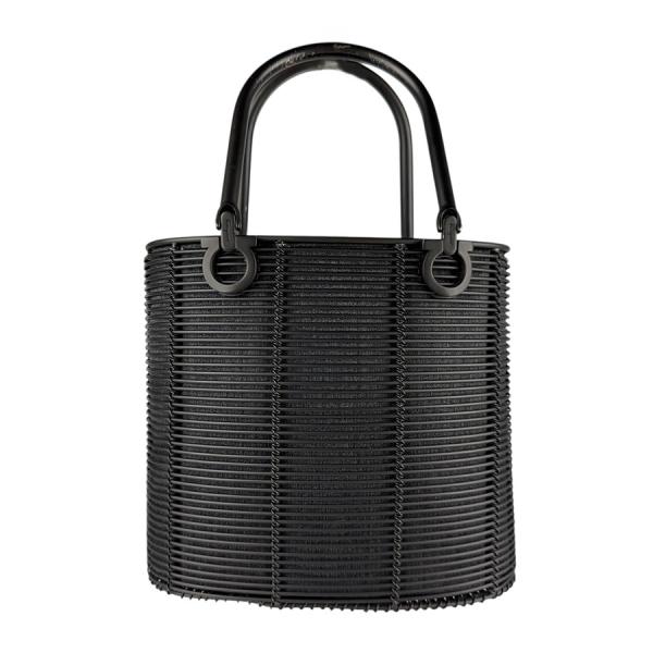 サルヴァトーレフェラガモ ハンドバッグ ガンチーニ レザー ブラック サルヴァトーレフェラガモ Salvatore Ferragamo ハンドバッグ