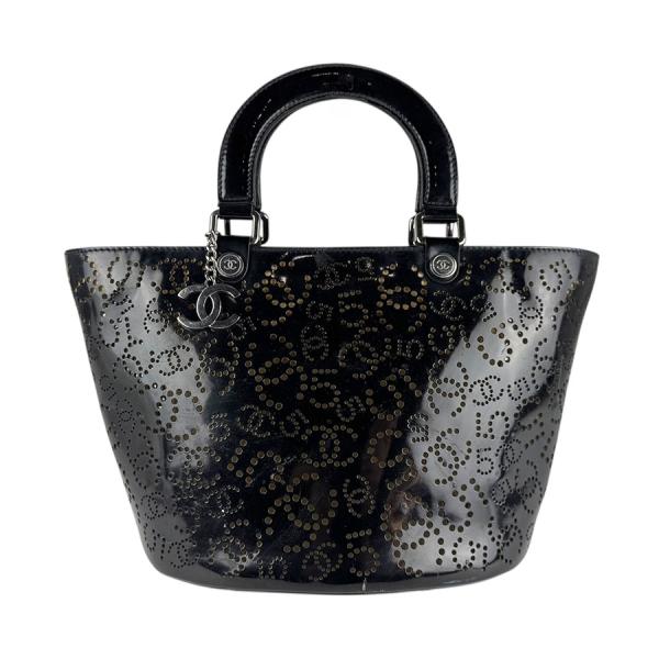 CHANEL（シャネル） ハンドバッグ トートバッグ レザー ブラック