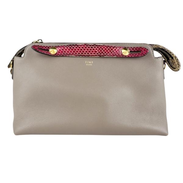 FENDIフェンディ　バイザウェイ　グレージュ　ショルダーハンドバッグ FENDI（フェンディ） ハンドバッグ ショルダーバッグ バイザウェイ