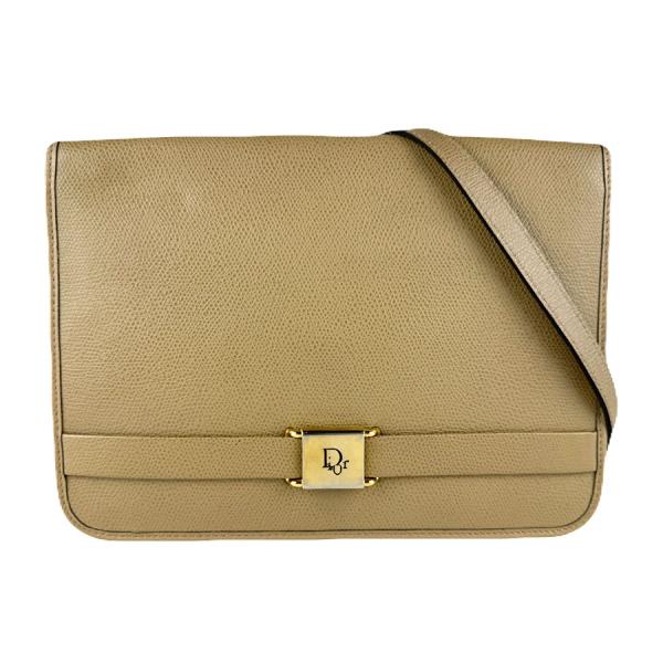 クリスチャンディオール Christian Dior ショルダーバッグ レザー/PVC