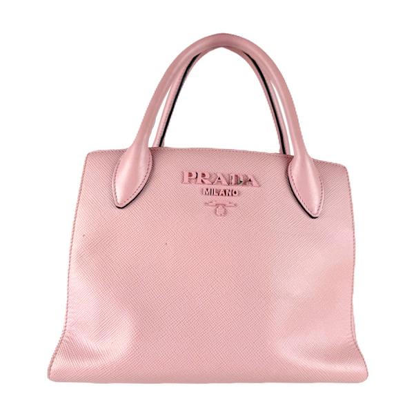 PRADA（プラダ） ハンドバッグ ショルダーバッグ レザー ピンク