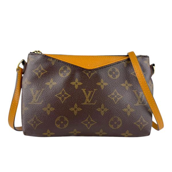 ルイ ヴィトン LOUIS VUITTON ショルダーバッグ UNIFORMES モノグラムキャンバス ブラウン/オレンジ レディース 送料無料【中古】 z9220 LOUIS VUITTON（ルイ・ヴィトン） ルイ ヴィトン ショルダーバッグ