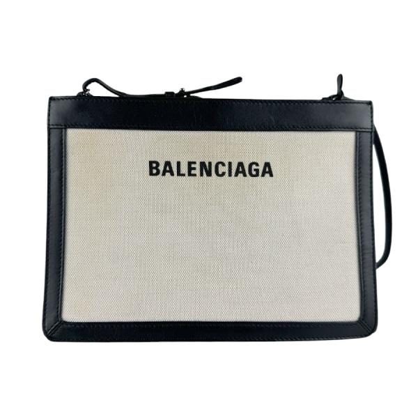 正規品BALENCIAGA ネイビーポシェット BALENCIAGA（バレンシアガ） バッグ ネイビーカバス XSサイズ NAVY