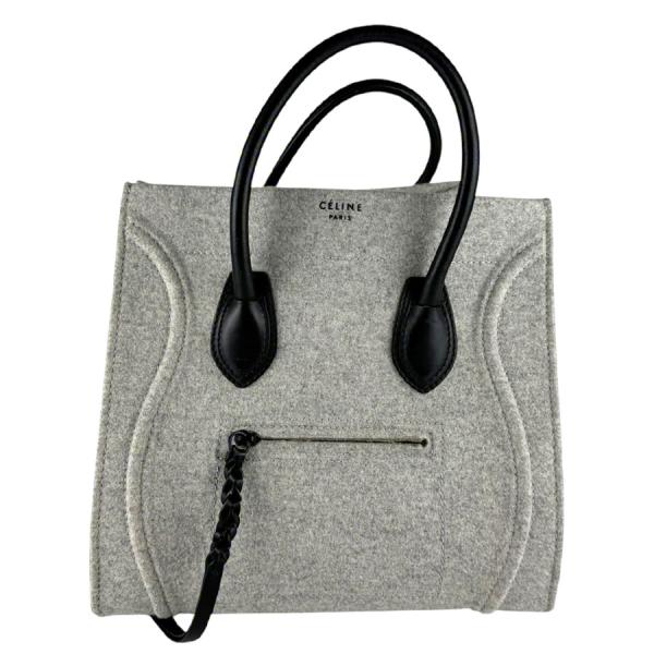 CELINE（セリーヌ） ハンドバッグ ラゲージ ファントム フェルト