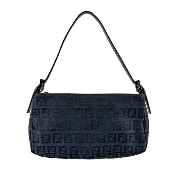 FENDI（フェンディ） ハンドバッグ ズッキーノ ナイロンキャンバス 