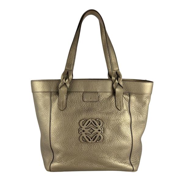 LOEWE（ロエベ） ハンドバッグ レザー ゴールド : ブランドバリュー
