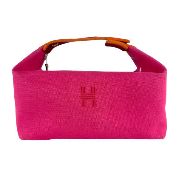 HERMES（エルメス） ハンドバッグ ブリッドアブラックGM キャンバス