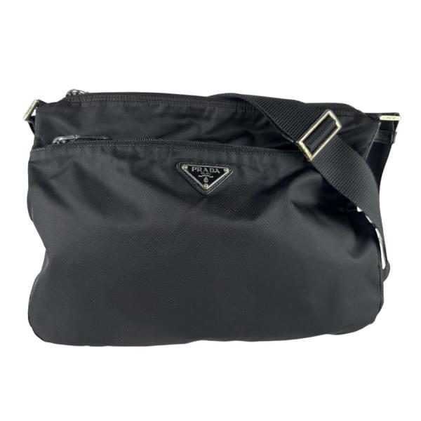 PRADA（プラダ） 斜め掛けショルダーバッグ ナイロン ブラック